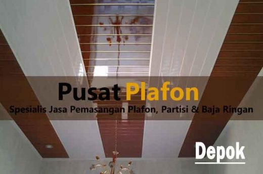 harga plafon pvc depok